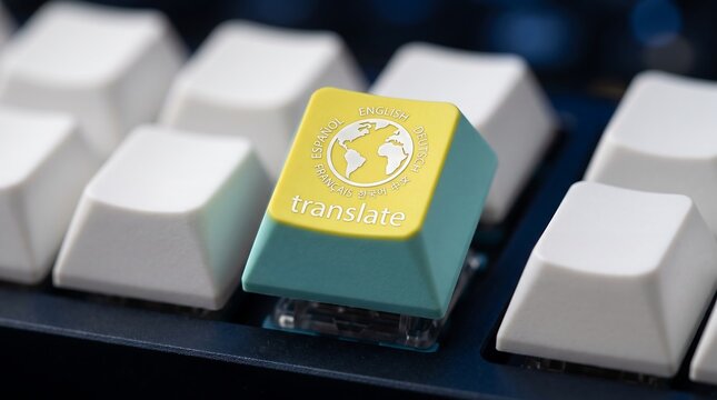 Translate Key on Computer Keyboard for Global Communication
