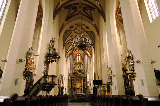 Gliwice, Poland. Church of St. Bartholomew (Polish: Kości&oacute;ł św. Bartłomieja w Gliwicach)