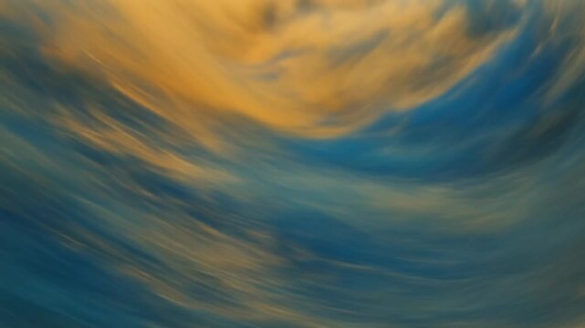 abstract blue background with clouds