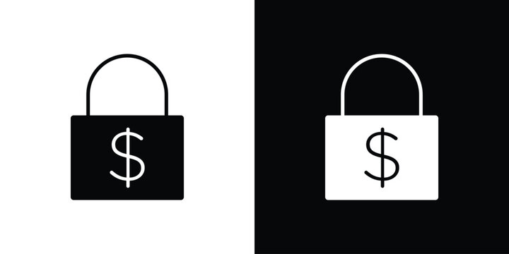 Fixed price icon simple graphics pack