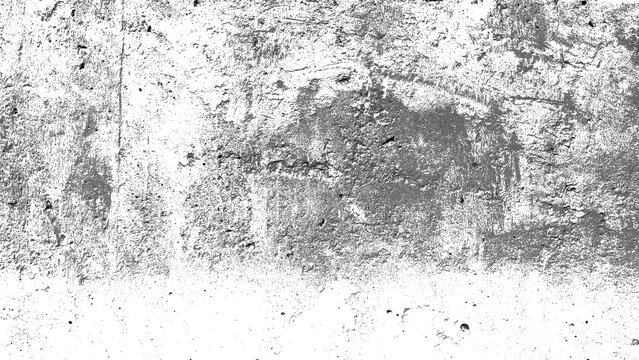overlay effect. surface of cement wall on transparent background