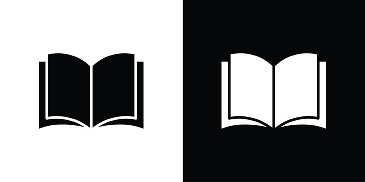 open book icon minimal elements kit