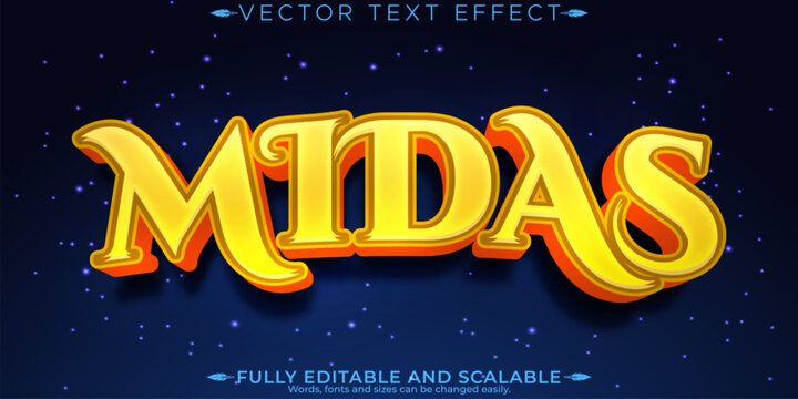 Galaxy alien text effect, editable ufo and space text style