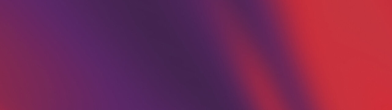 Vibrant red purple and blue abstract gradient background with flowing diagonal light stripes and grainy noise texture for bold modern creative design
