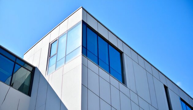 Modern Architecture with Blue Sky