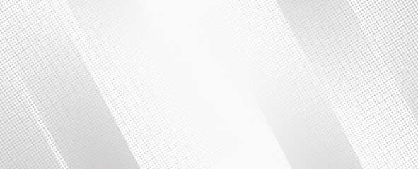 Minimalist White Abstract Background with Curved Lines © wiwin