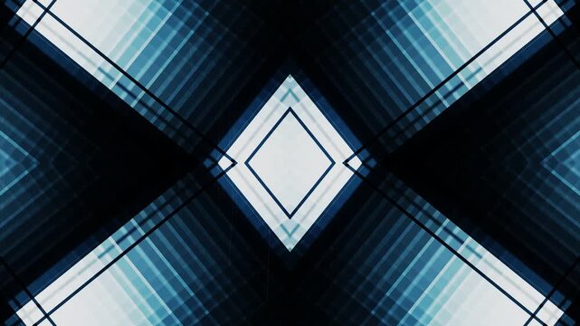blue geometric diamond cross background