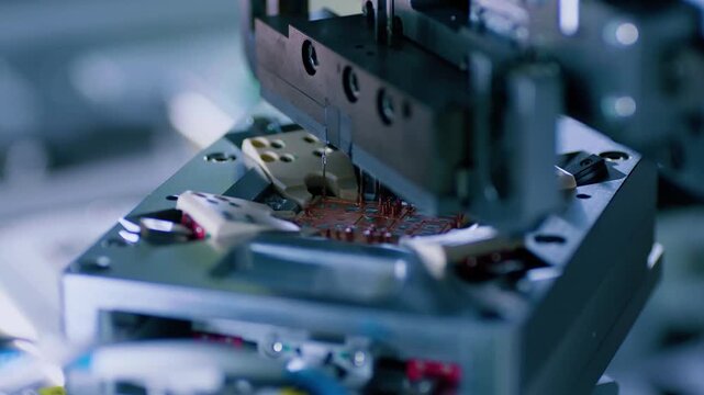  Advanced Chip Production Cleanroom Process 4K