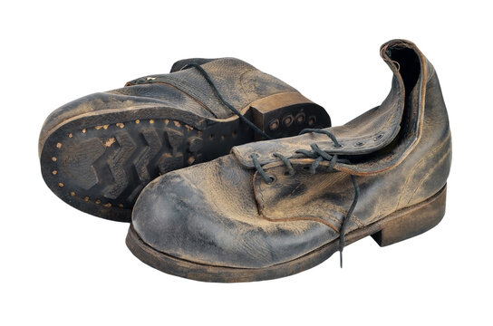 Vintage dirty work boots