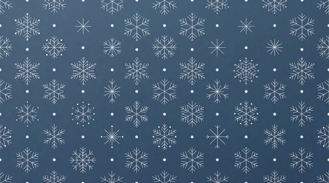Title ireland pattern of winter snowflake designs in blue with snowflake seamless geometry christmas ornament decorative