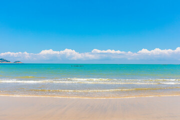 Fototapeta premium Sanlangwan Beach, Gaolan Port, Zhuhai City, Guangdong Province, China