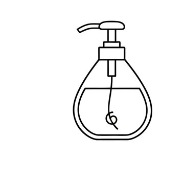 Soap dispenser outline