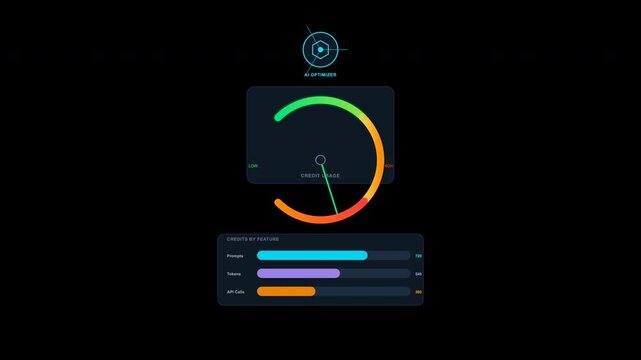 Digital metrics performance gauge for network speed testing featuring ookla speedtest results visualization, ideal for technology and data analysis concepts.