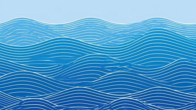 abstract symmetrical 2d flat background with vibrant effects