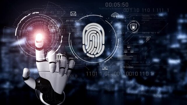 AI enhances biometric authentication systems for secure identity verification and cloud protection, improving cybersecurity and personal data access control Marrow