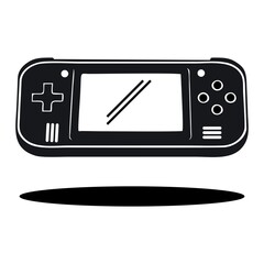 Portable Game Console Handheld Device Icon © Kuldi