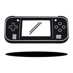 Portable Game Console Handheld Device Icon © Kuldi