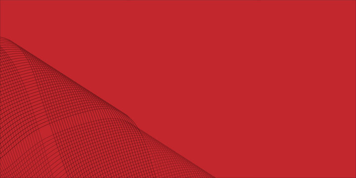 Bold solid red background with soft diagonal wave patterns and smooth gradients. Energetic and versatile design perfect for business, marketing, presentations, posters, and creative projects.