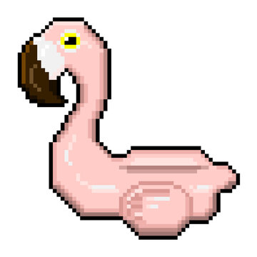flamingo floaties