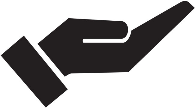 
hand icon design receiving vector.eps