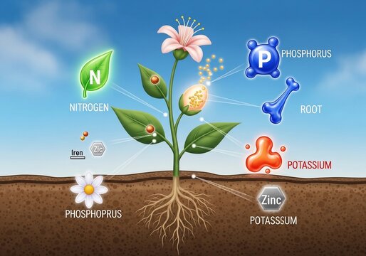 Nourishing Roots: A Symphony of Earth and Bloom.