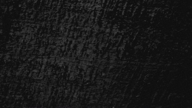 Halftone dots grunge overlay looping texture dark distressed background for vintage design and grit effects.