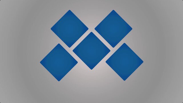 photo frame animation with clean geometric placeholders on a soft light background. Modern gallery layout template for image showcase, portfolio display slideshow presentations.