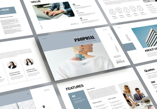 Business Proposal Layout