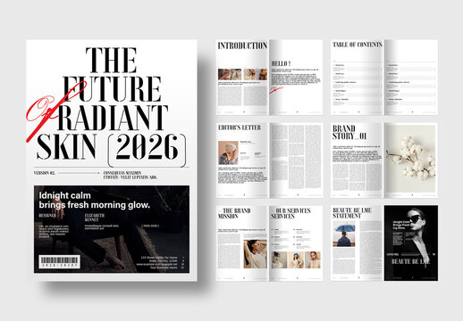 Brand Magazine Template