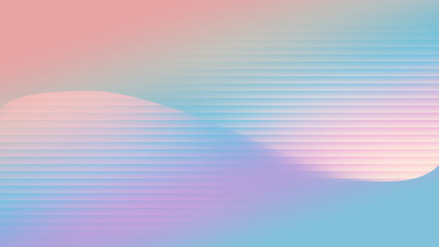 Abstract pastel gradient wave background