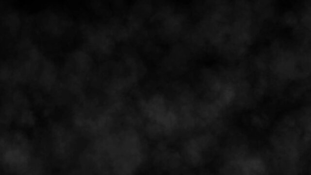 Smoke billows in a dense, dark cloud formation that occupies the majority of the frame while providing a subtle, textured background for various artistic or commercial design applications.