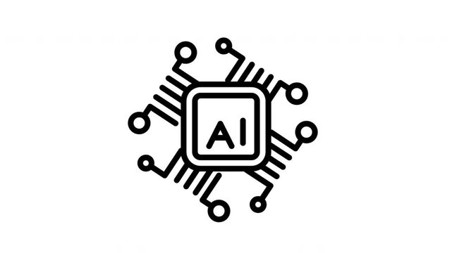 AI animated icon