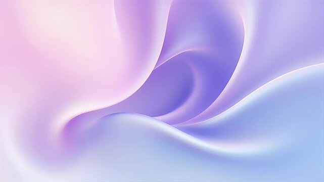 pastel gradient waves abstract background with soft pink blue tones