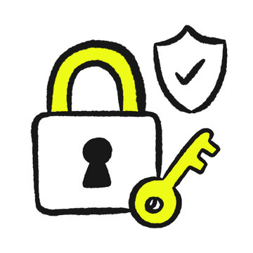 Ultimate Data Security and Financial Protection Concept Illustration