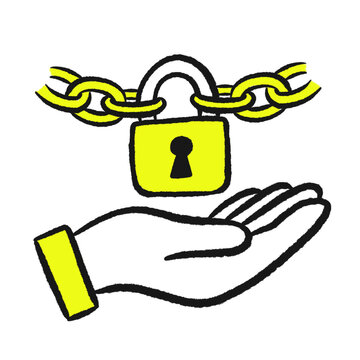 Asset Protection and Risk Management Concept Illustration