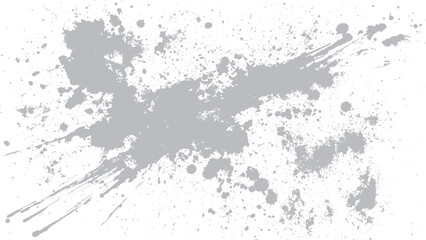 Obraz premium Abstract grunge paint splashes for creative design backgrounds set Vintage ink brush collection with rugged paint drips