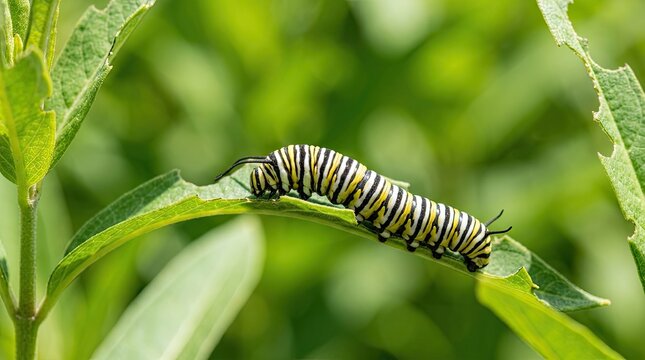 caterpillar on a leaf