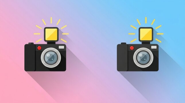 Vintage Camera Illustration in Flat Design, Vector Graphic for Creative Projects and Retro a style. Vector