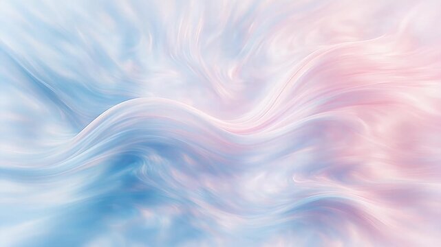 pastel abstract swirls blue pink fluid background