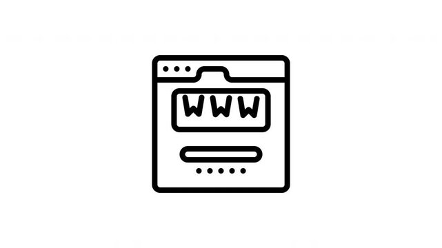 browser animated icon