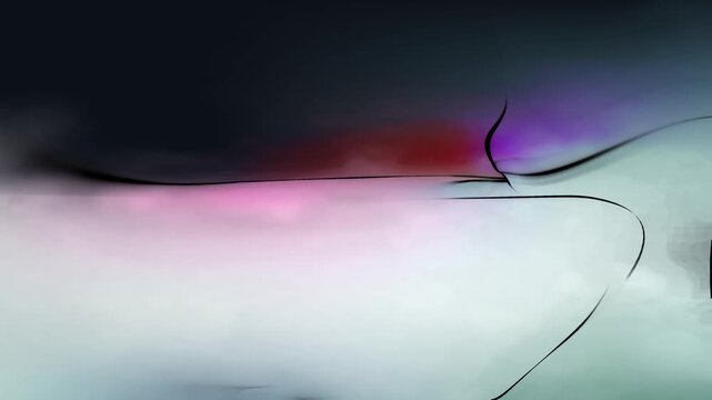 CoraLuxe Animation - Watercolor Wash Mesh Gradient Spectrum Color Shift Loop Background