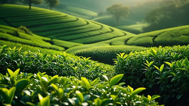 朝日に輝く蜘蛛の巣の露 シームレスループ動画背景 16:9 4K