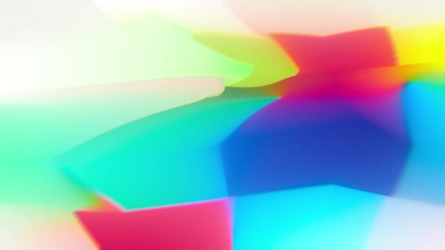 EvoRay Animation - Chromatic Prism Mesh Gradient Spectrum Color Shift Loop Background