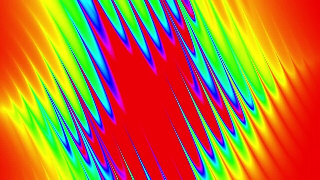 Abstract rainbow diagonal lines animation background