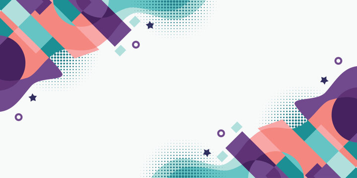 geometric gradient abstract background