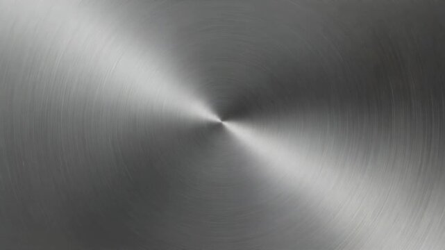 Rotating brushed platinum plate background animation