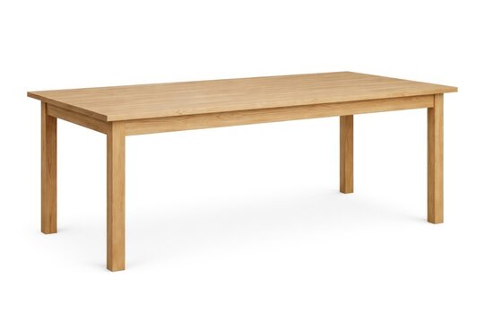 Elegant wooden dining table design.
