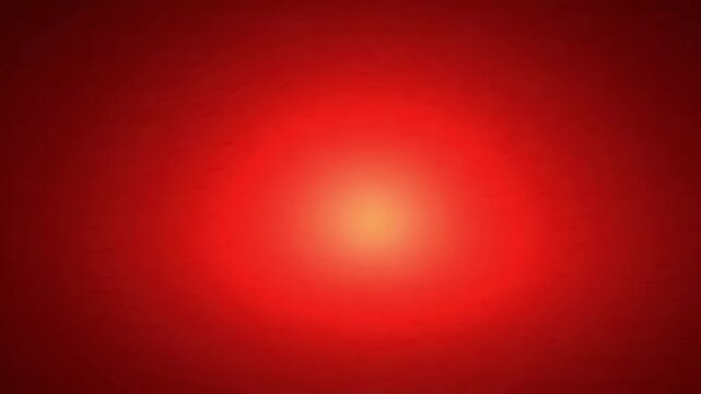 Abstract red background with a bright central glowing light