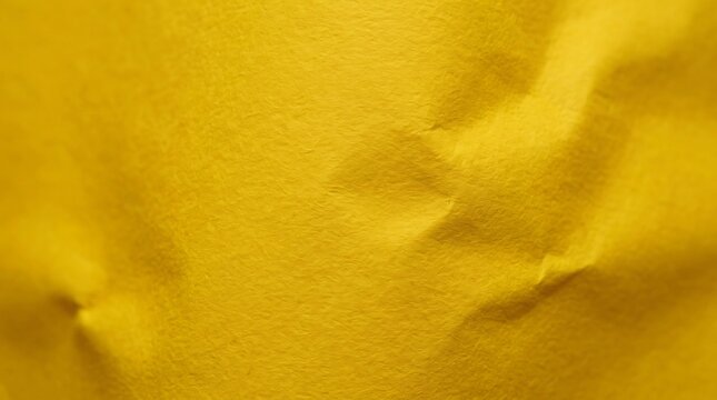 Texture de papier jaune froiss&eacute; id&eacute;ale pour fond de rentr&eacute;e scolaire, arri&egrave;re-plan cr&eacute;atif pour fournitures, mat&eacute;riel &eacute;ducatif et projets de classe.