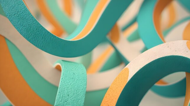 of colorful bubbles floating in a soft gradient environment